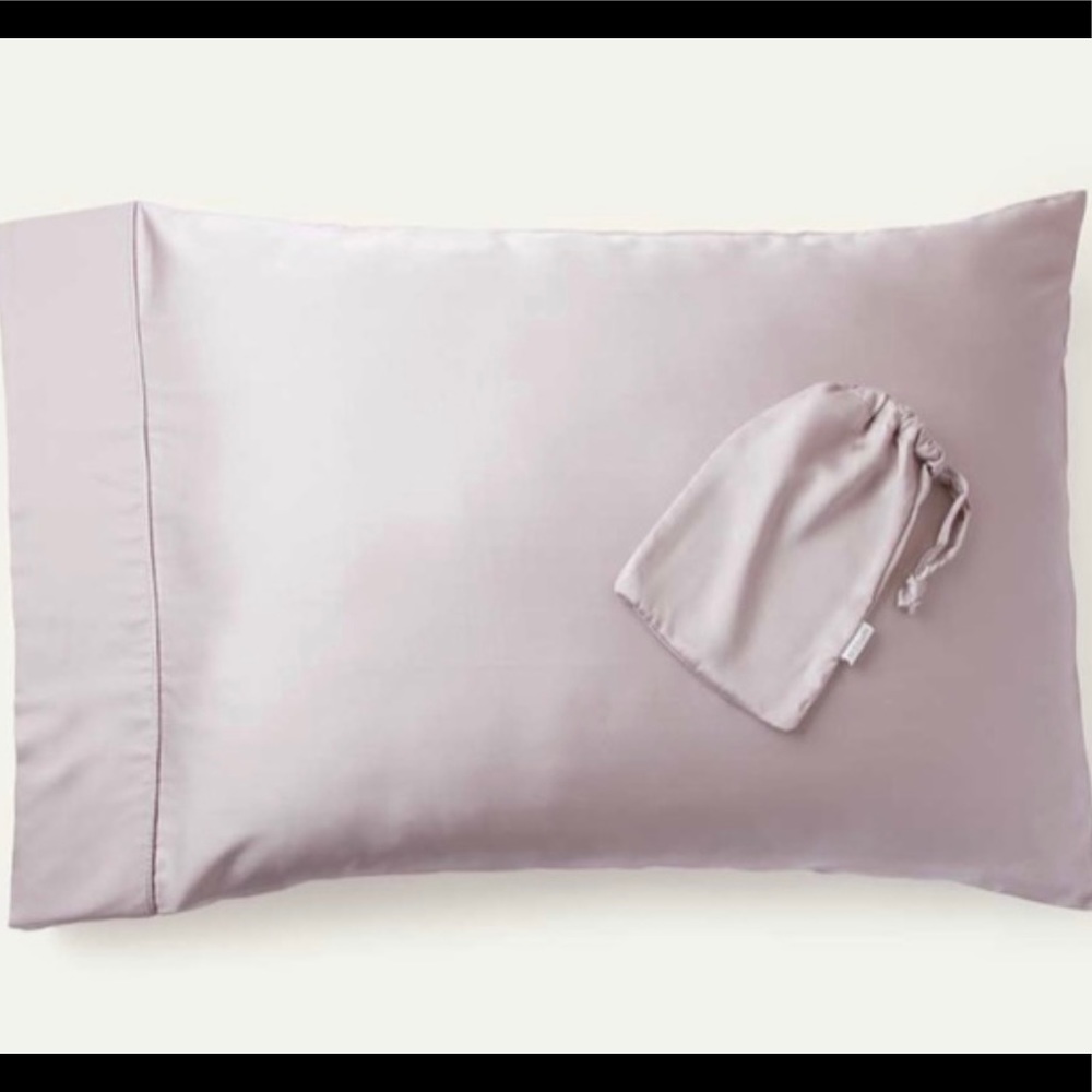 Ettitude Silk Pillowcase - Silver
